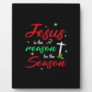 Plaque Photo Le meilleur Jésus est pour la saison Noël