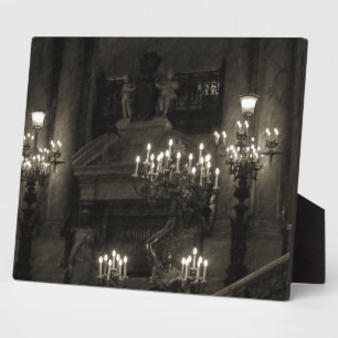 Plaque Photo Le Palais Garnier Paris France