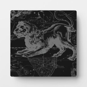 Plaque Photo Leo Constellation Hevelius 1690 Juillet23 - Août 2