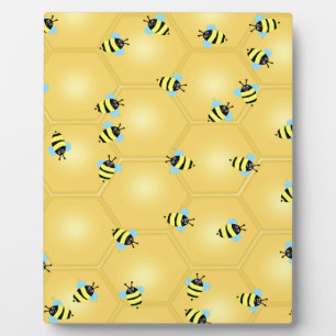 Plaque Photo Les abeilles