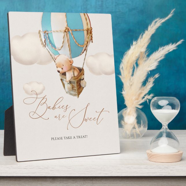 Plaque Photo Les Bébés Sont Doux S'Il Vous Plaît Prendre Un Bal (Côté)