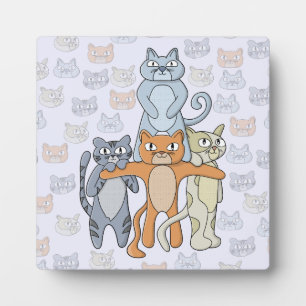 Plaque Photo Les Chats Magnifiques