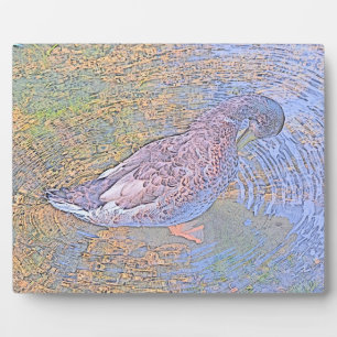 Plaque Photo Les Ondes