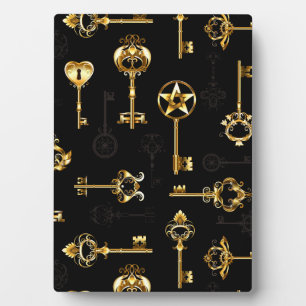 Plaque Photo Les Patters de Seamless avec Golden Keys