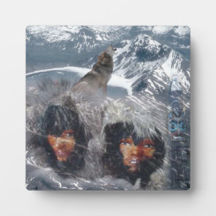 Plaque Photo L'esprit autochtone en Alaska