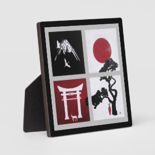 Plaque Photo L'esprit japonais Peinture d'Alfred Fox