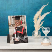 Lettres translucides "Graduate" Personnalisé