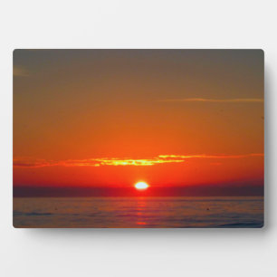 Plaque Photo Lever du soleil de la Caroline côtière