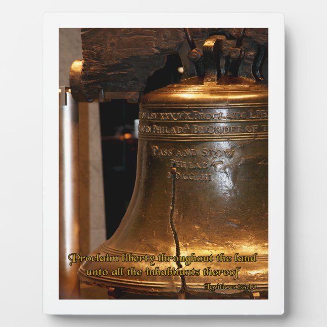 Plaque Photo Leviticus Liberty Bell (Devant)
