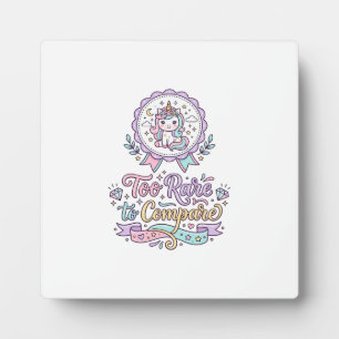 Plaque Photo Licorne Trop Rare Pour Comparer T-Shirt Pastel Mig