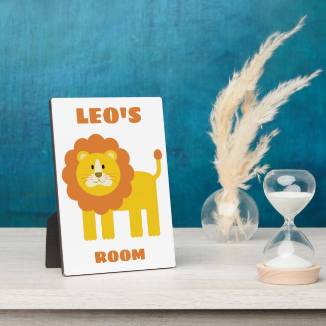 Plaque Photo Lion (Côté)