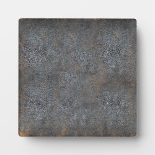 Plaque Photo Livre en cuir Antique