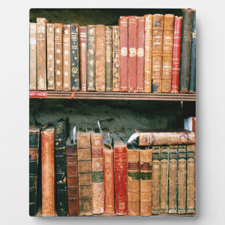 Plaque Photo Livres anciens
