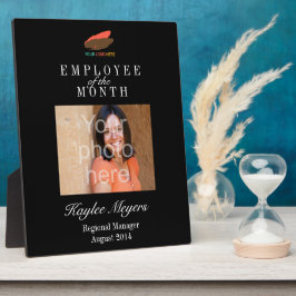 Plaque Photo Logo d'entreprise employé du mois prix photo
