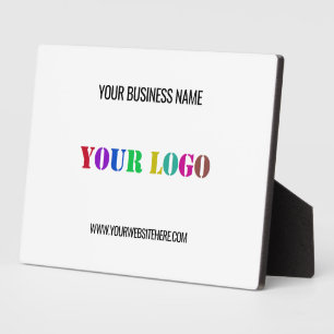 Plaque Photo Logo Personnalisé Texte Professionnel Promotionnel