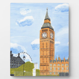 Plaque Photo Londres Big Ben