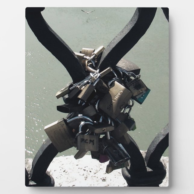 Plaque Photo Love Lock (Devant)