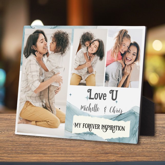 Plaque Photo Love U maman : Mon inspiration pour toujours (Créateur téléchargé)
