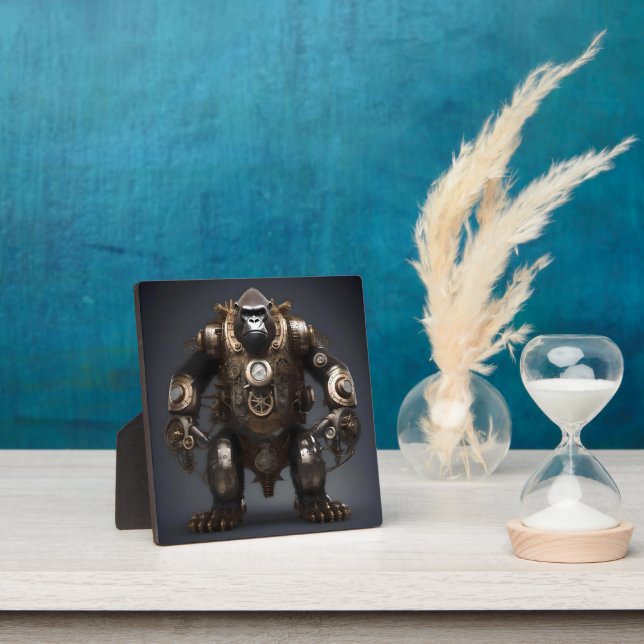 Plaque Photo Mad Gorilla à la vapeur (Insitu)