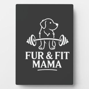 Plaque Photo Maman chien Fur & Fit