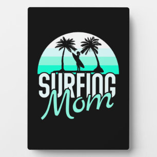 Plaque Photo Maman du surf