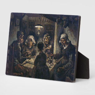 Plaque Photo Mangeurs de pommes de terre   Van Gogh  