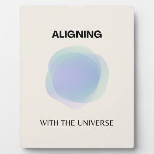 Plaque Photo Manifestation Art Spirituel, Energy Aura Gradient