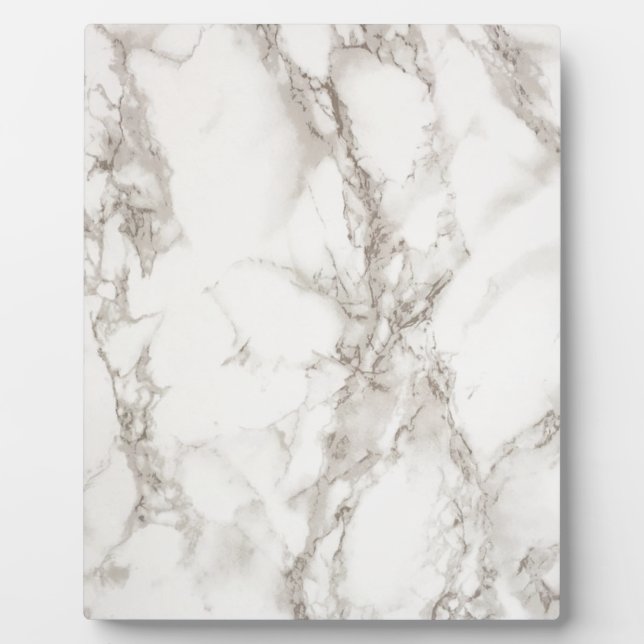 Plaque Photo Marbre blanc moderne Texture Motif (Devant)