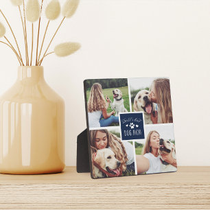 Plaque Photo Marine   World's Best Dog Mom Photo Collage