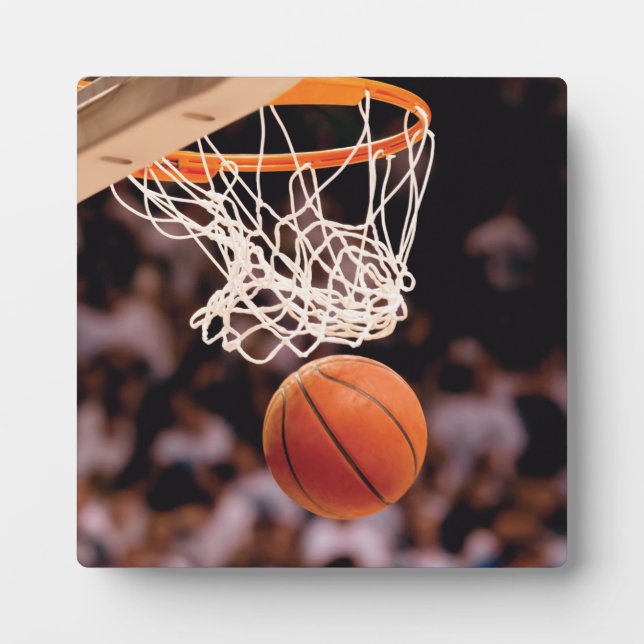 Plaque Photo Marquage au basket-ball (Devant)