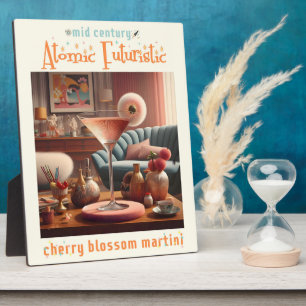 Plaque Photo Martini Fleur de Cerisier Atomique