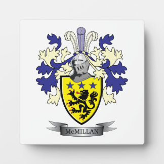 Plaque Photo McMillan Family Crest