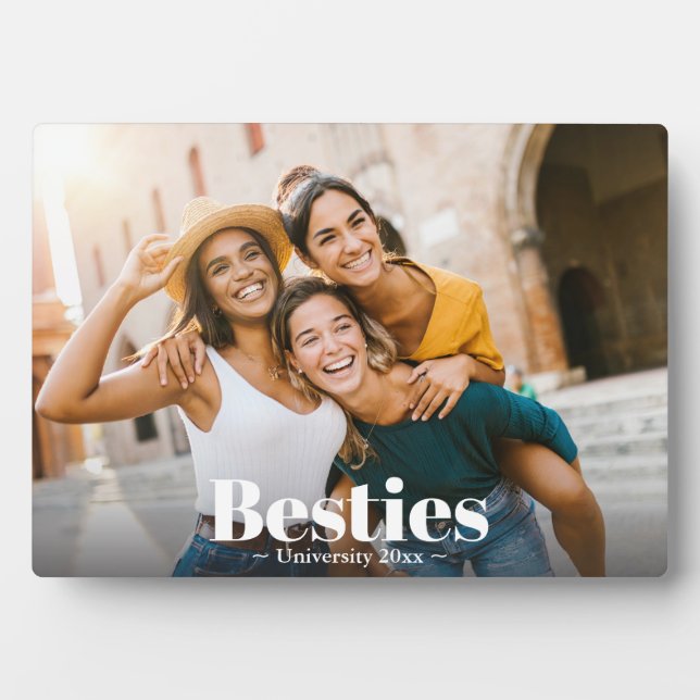 Plaque Photo Meilleur Amis Pour L'Amitié (Devant)