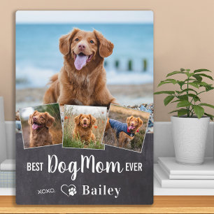 Plaque Photo Meilleur Chien Maman Jamais Personnalisé 4 Animal 