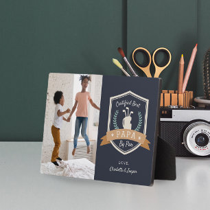 Plaque Photo Meilleur Papa Par   Golf Grand-père Photo