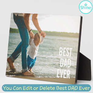Plaque Photo Meilleur Père Jamais Meilleur Père Jamais photo pe