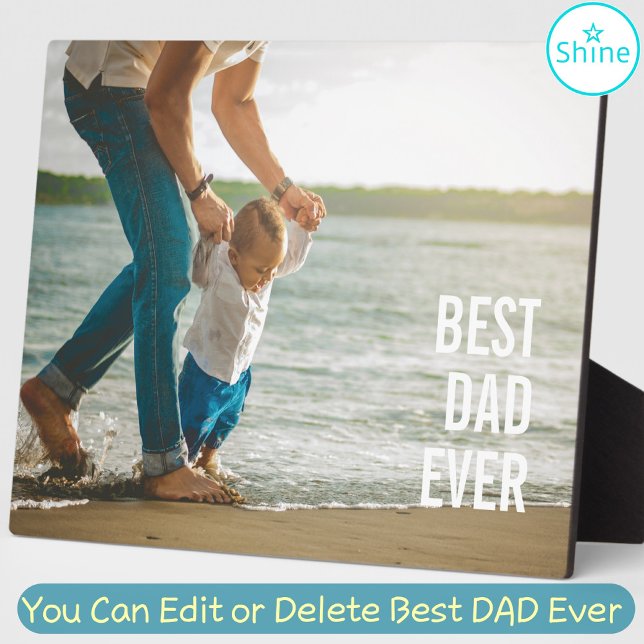 Plaque Photo Meilleur Père Jamais Meilleur Père Jamais photo pe (Créateur téléchargé)