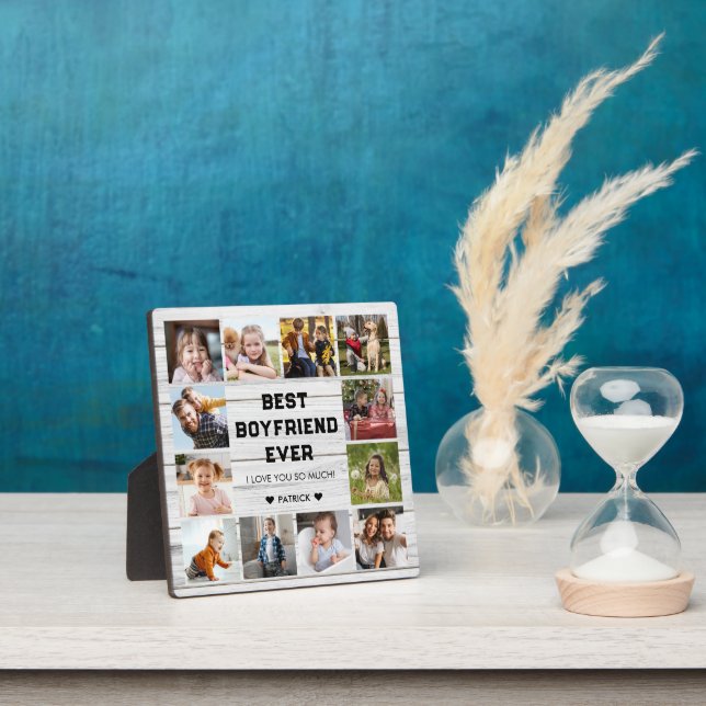 Plaque Photo Meilleur petit ami Ever 12 Photo Collage (Insitu)