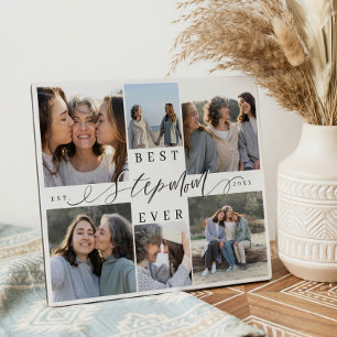 Plaque Photo Meilleure Belle-Mère Personnalisée Cadeau Collage 