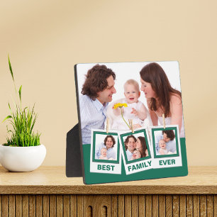 Plaque Photo Meilleure famille jamais Collage photo personnalis