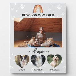 Plaque Photo Meilleure maman de chien Fête toujours