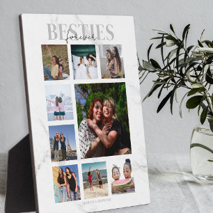 Plaque Photo Meilleures Amies Pour Toujours Collage Photo