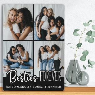 Plaque Photo Meilleurs amis pour toujours Personnalisé 4 Photo 