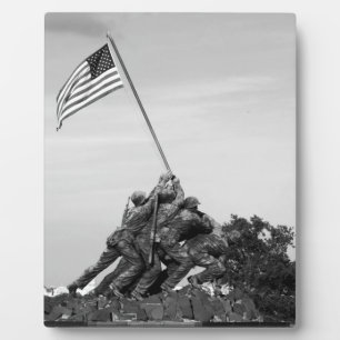 Plaque Photo Mémorial d'Iwo Jima