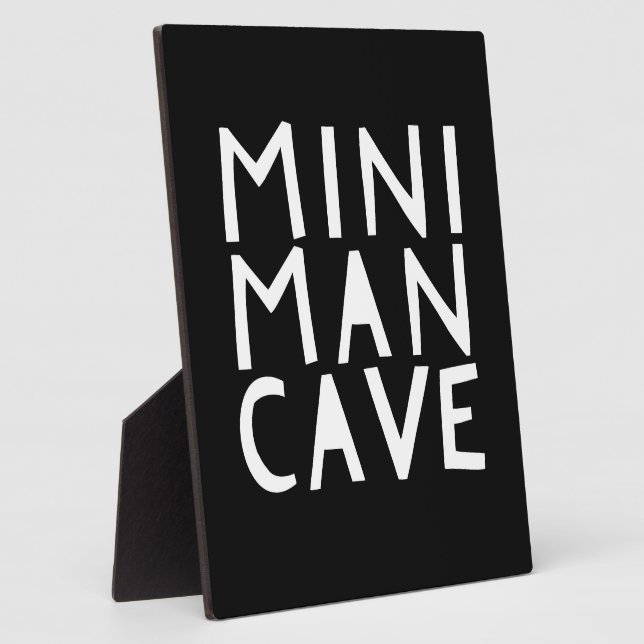 Plaque Photo Mini Man Cave Salle de l'enfant (Côté)