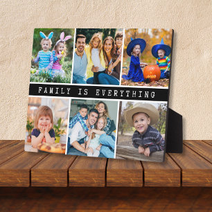 Plaque Photo Moderne 6 Photo Collage Famille Tout Citer