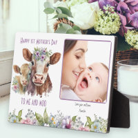 Moi et Moo maman et bébé vache la fête des mères P