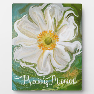 Plaque Photo Moment précieux - Puissance de fleur de l'anémone