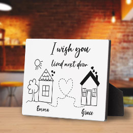 Plaque Photo Mon meilleur ami Ma soeur âme Anniversaire