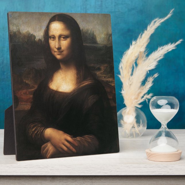 Plaque Photo Mona Lisa (Côté)